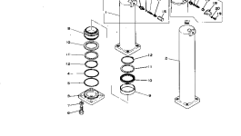 Поршень 281-50-11210 Komatsu