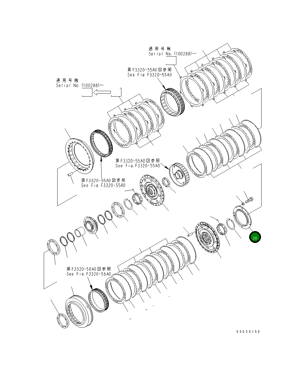 Клетка 561-15-51270 Komatsu