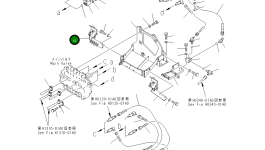Кронштейн 20Y-62-25321 Komatsu