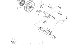 Кронштейн YU708834-4 Komatsu