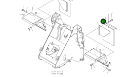 Лист 417-54-24510 Komatsu