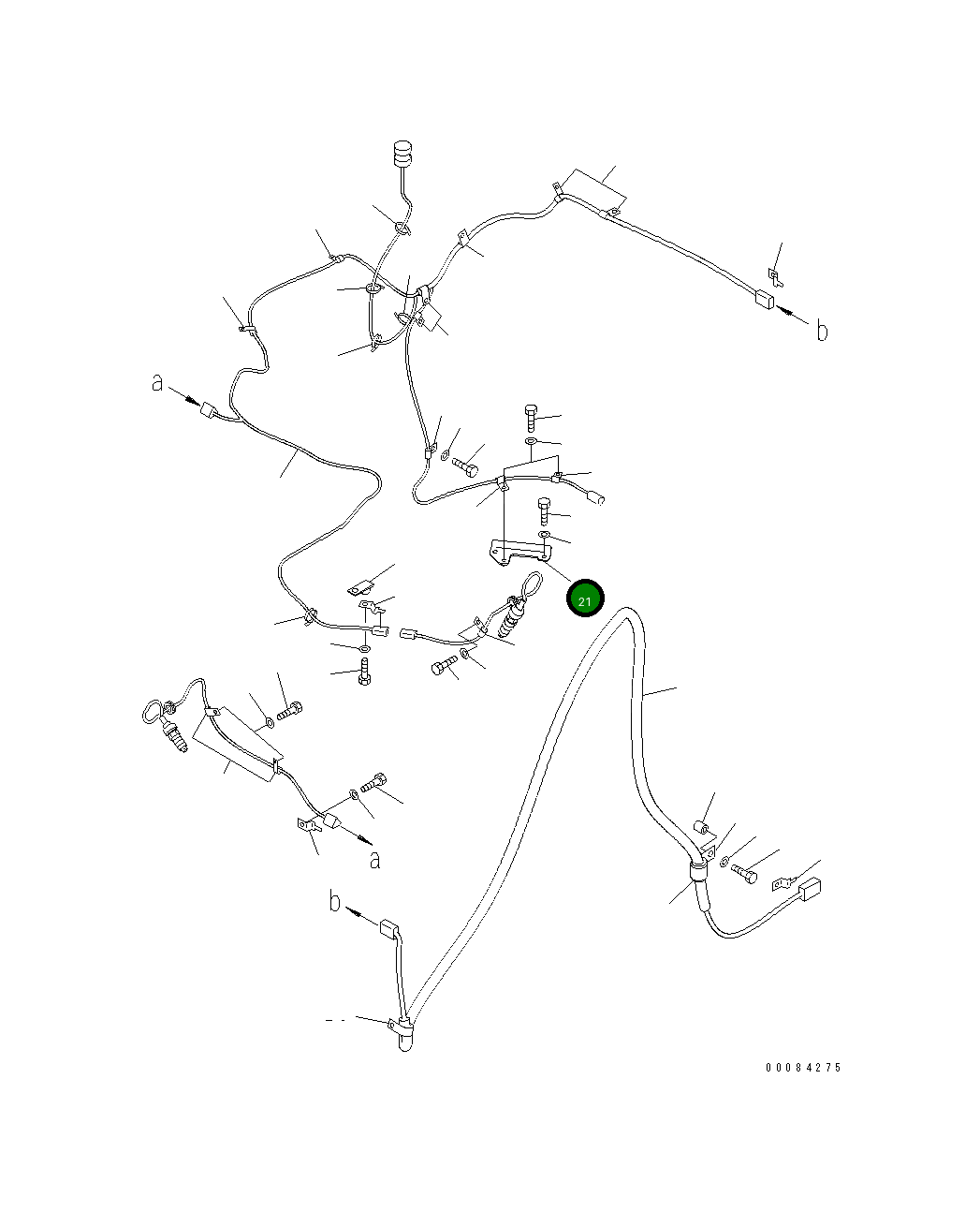Кронштейн 56D-86-26790 Komatsu