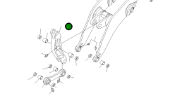 Коромысло в сборе 427-70-00071 Komatsu