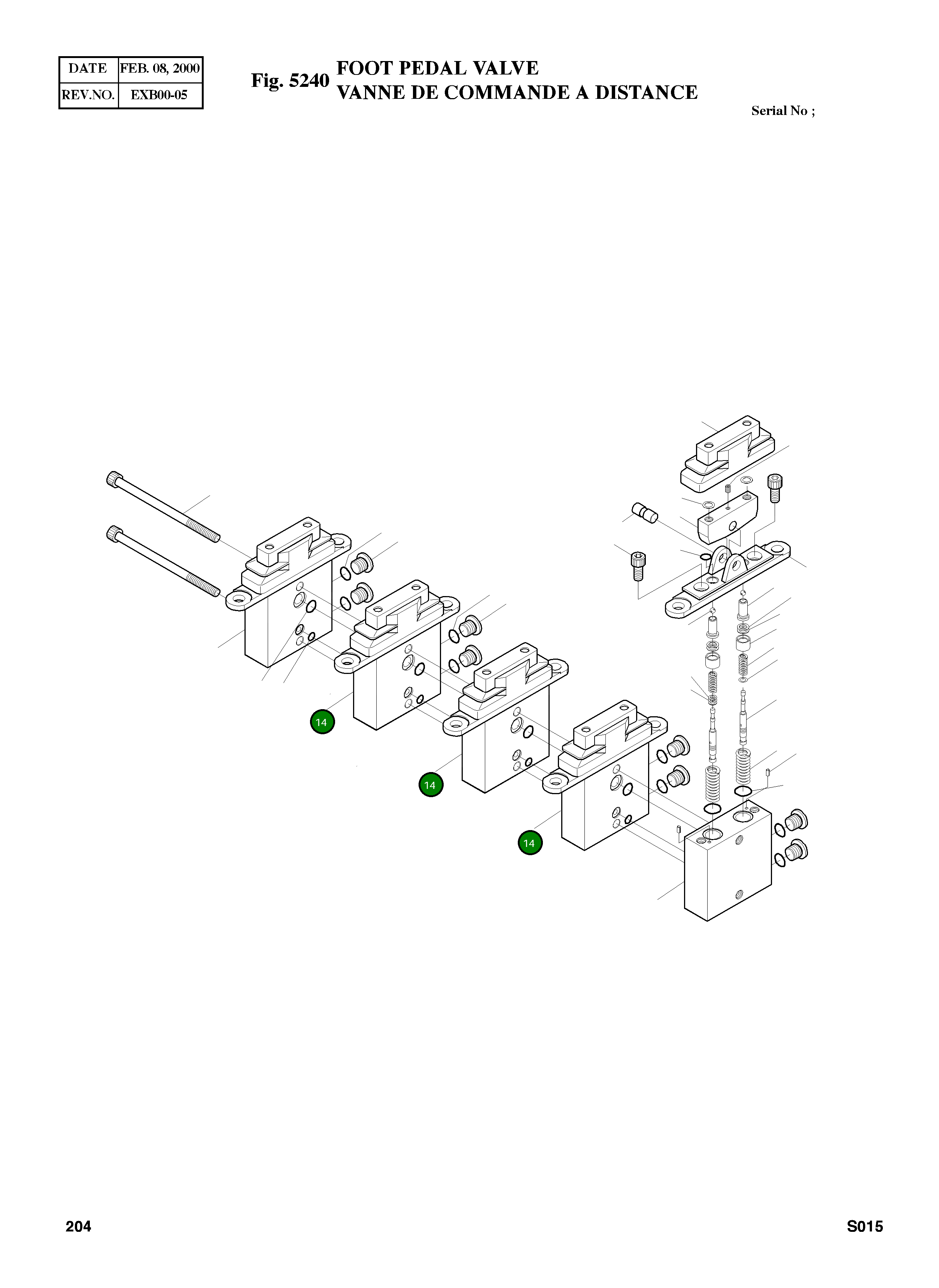 Корпус 07183-10100 Komatsu