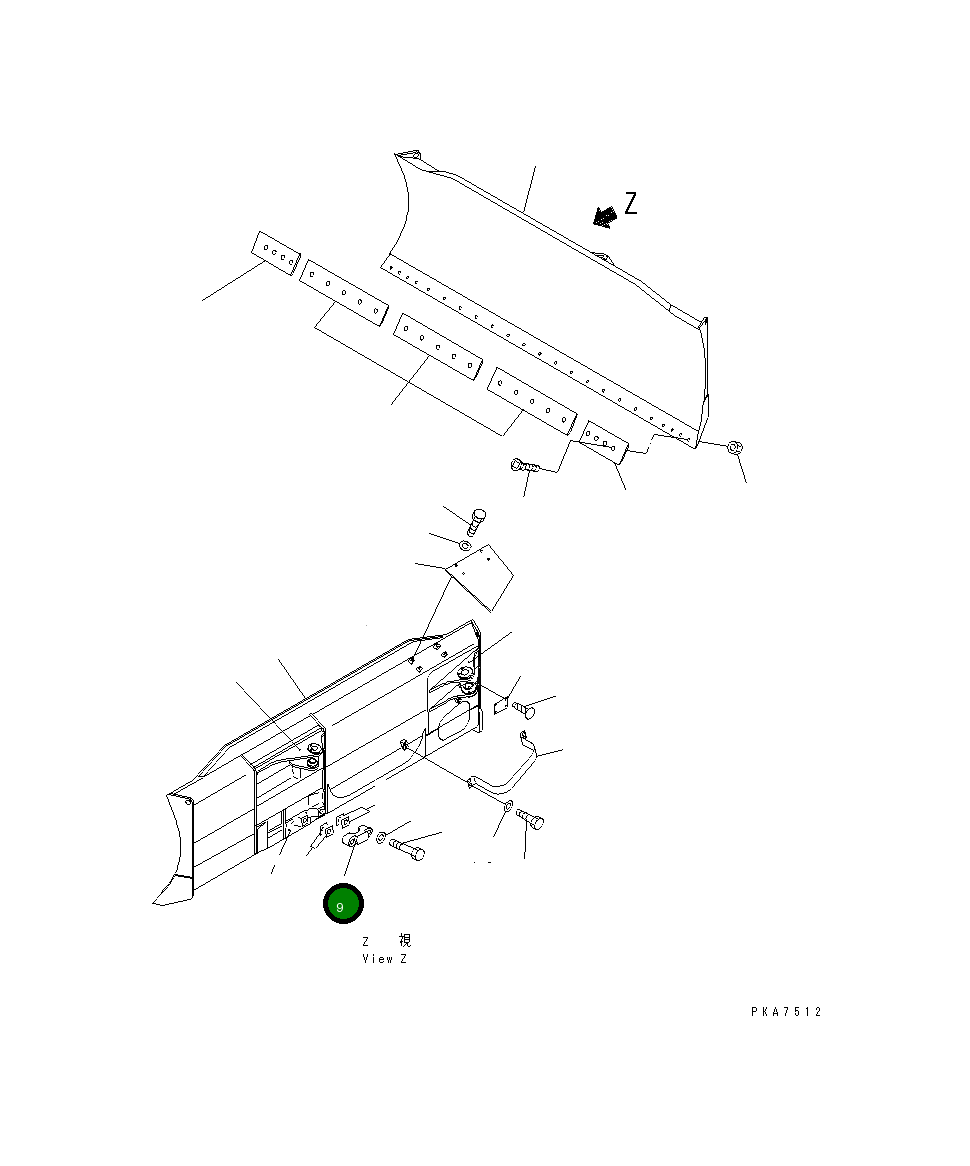Колпак 124-72-51150 Komatsu