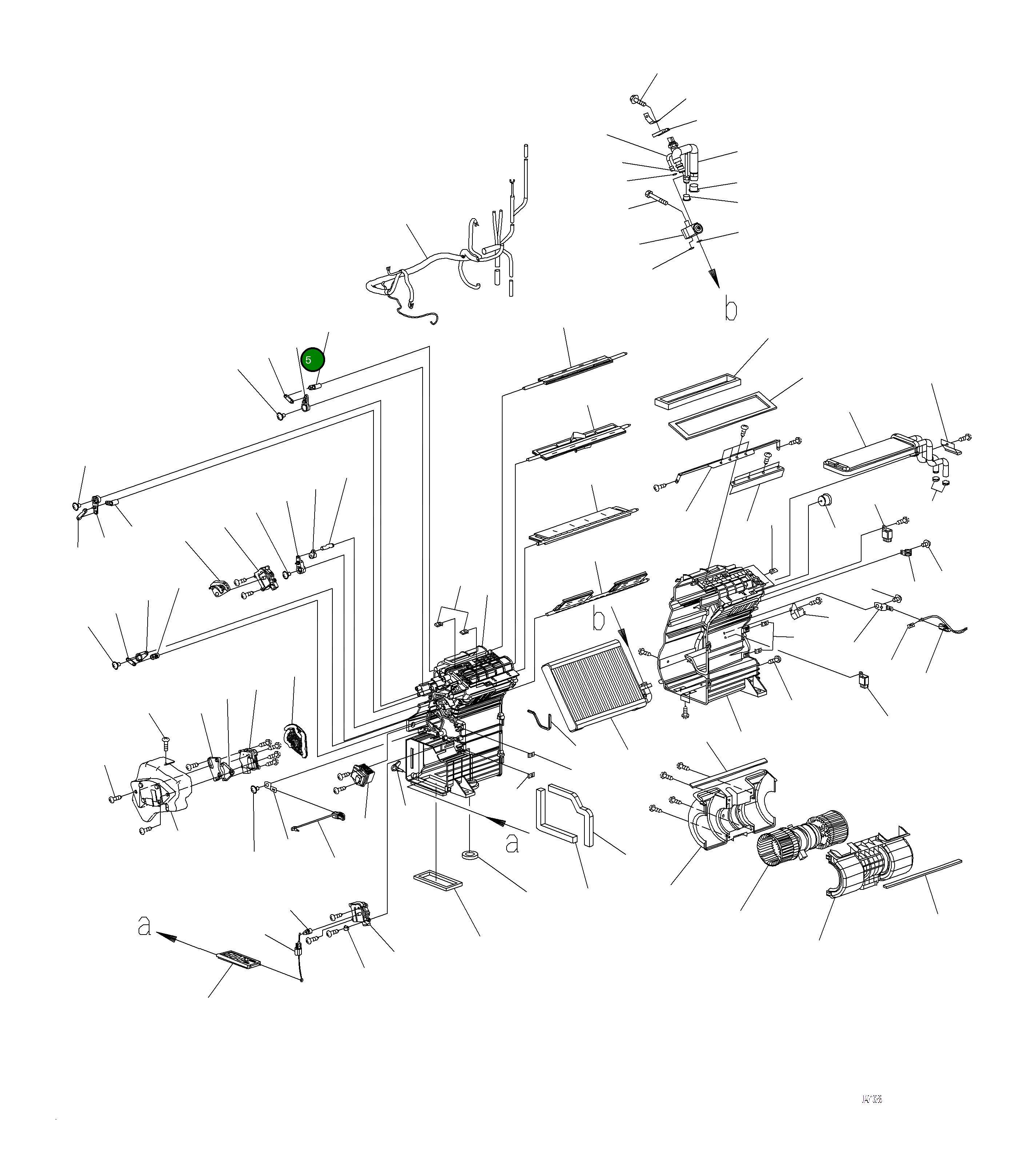 Корпус AN51153-40600 Komatsu