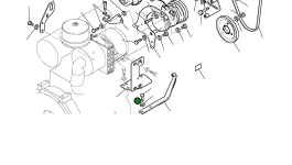 Кронштейн 37B-942-1860 Komatsu