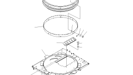 Лист 8287-70-3540 Komatsu