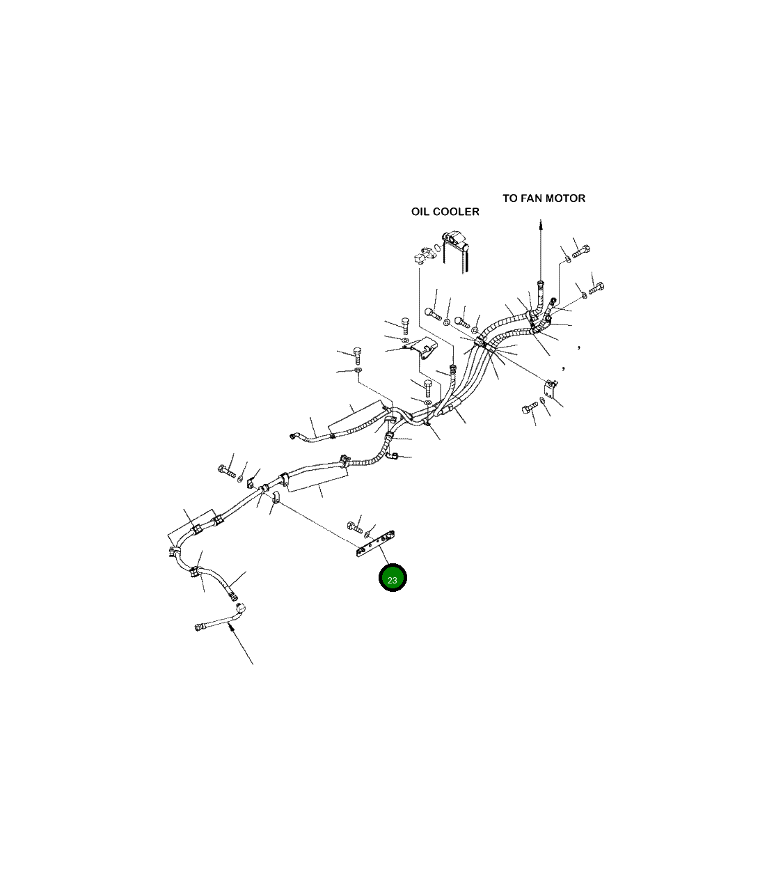 Кронштейн 424-62-43560 Komatsu