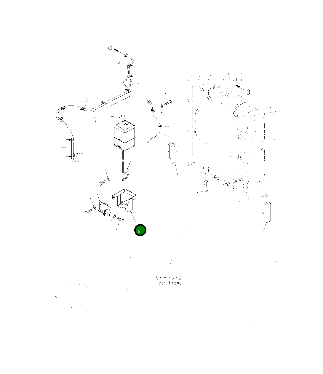 Кронштейн 419-03-52710 Komatsu