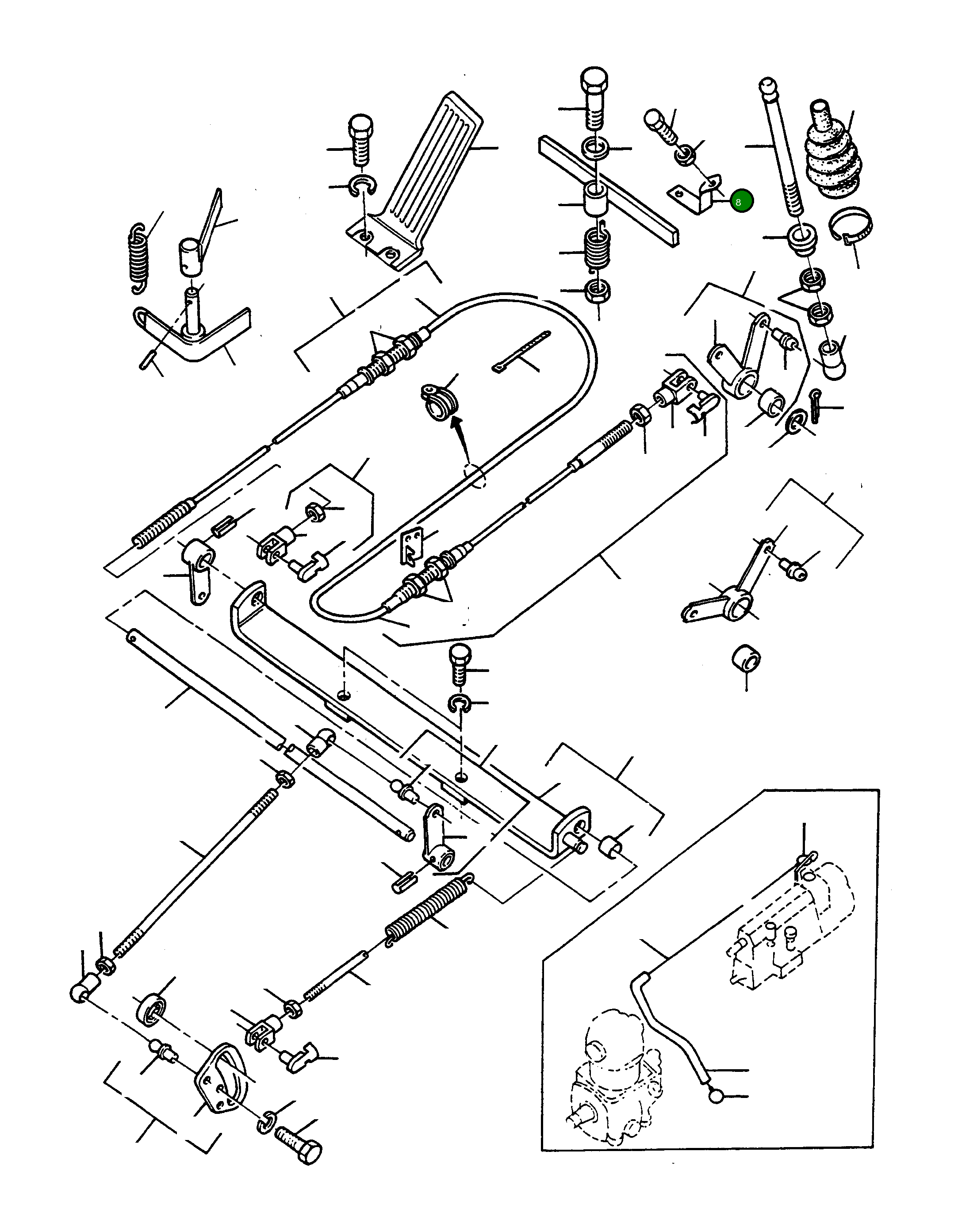 Ограничитель 2951197M1 Komatsu
