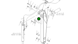 Палец 22F-959-1560 Komatsu