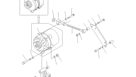 Кронштейн 6150-81-6470 Komatsu