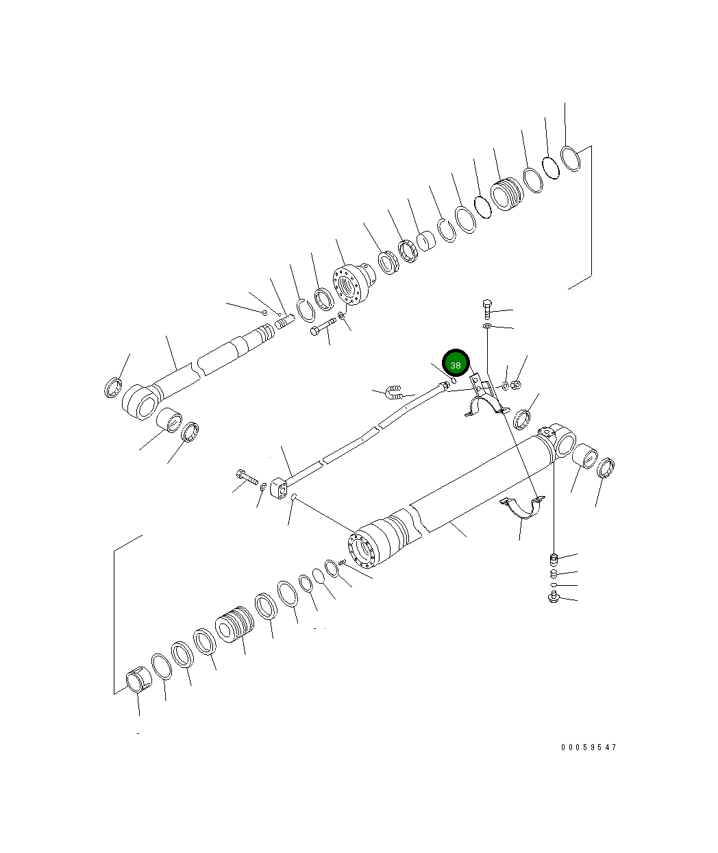 Кронштейн 707-88-50110 Komatsu