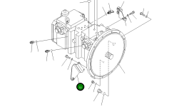 Кронштейн 20Y-62-41570 Komatsu