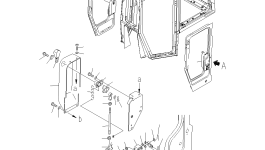 Кронштейн 198-Z11-6471 Komatsu