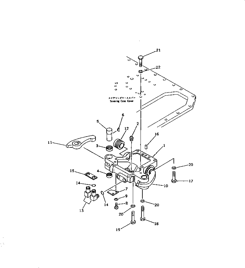 Корпус 130-40-61130 Komatsu