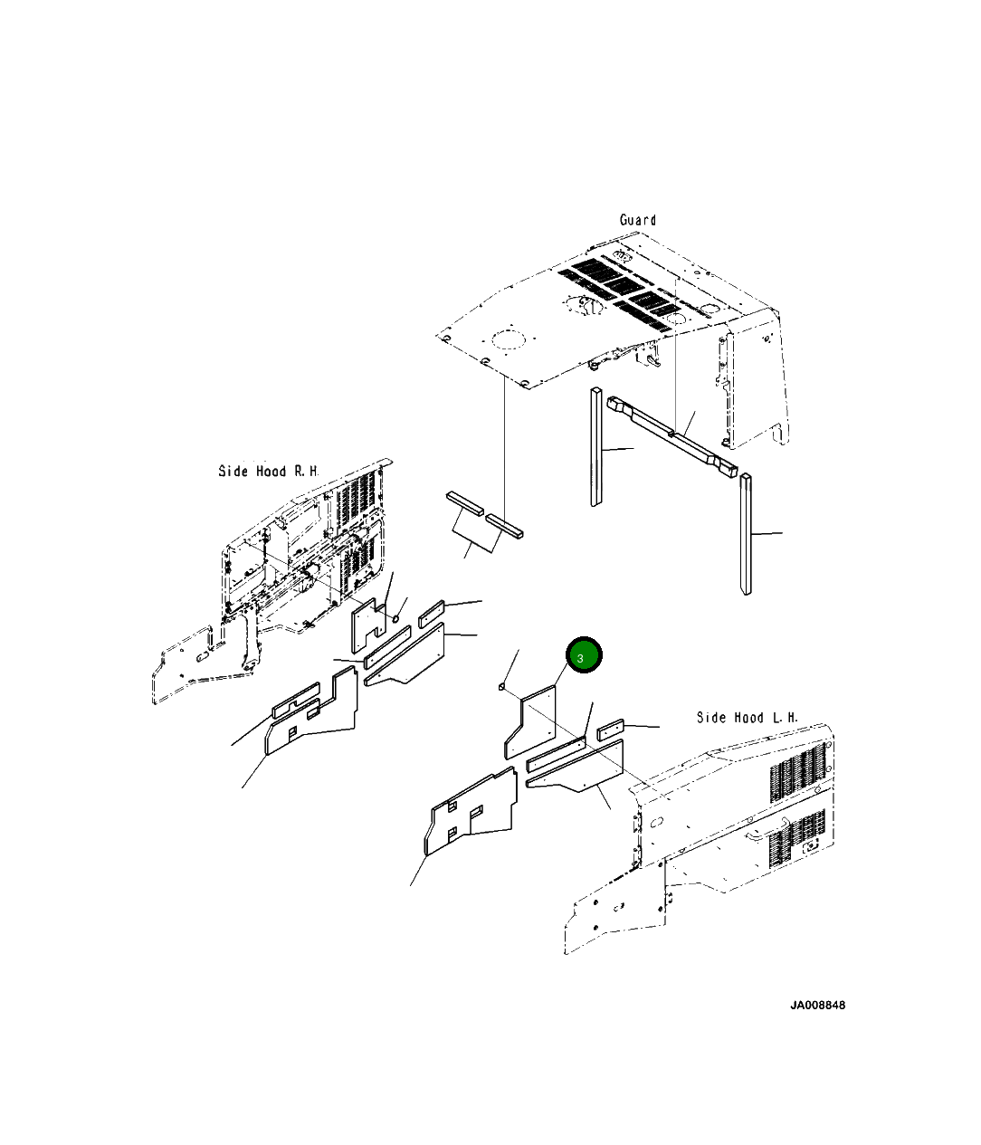 Лист 425-Z90-4230 Komatsu