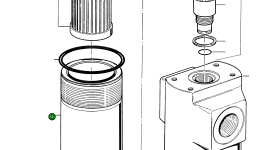 Корпус фильтра 763 928 73 Komatsu