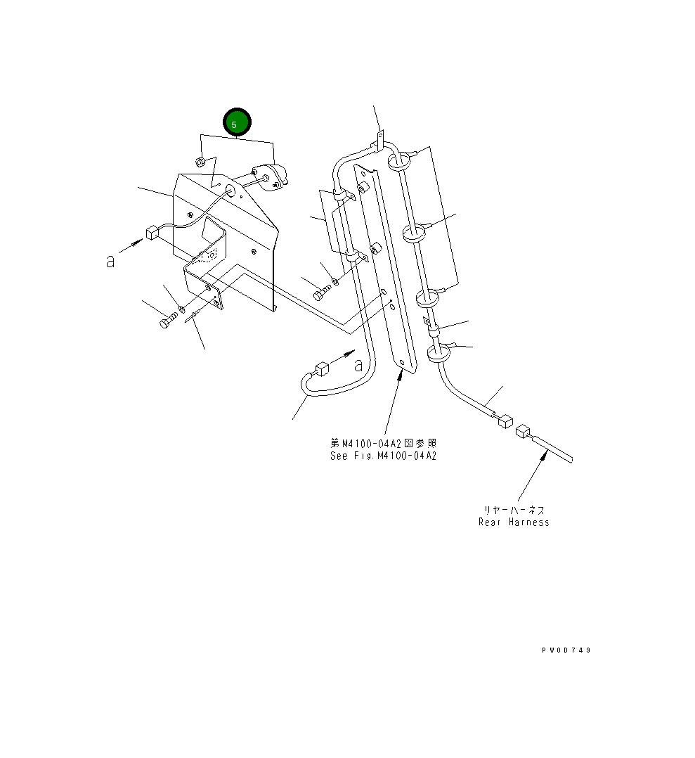 Лампа 421-06-38110 Komatsu