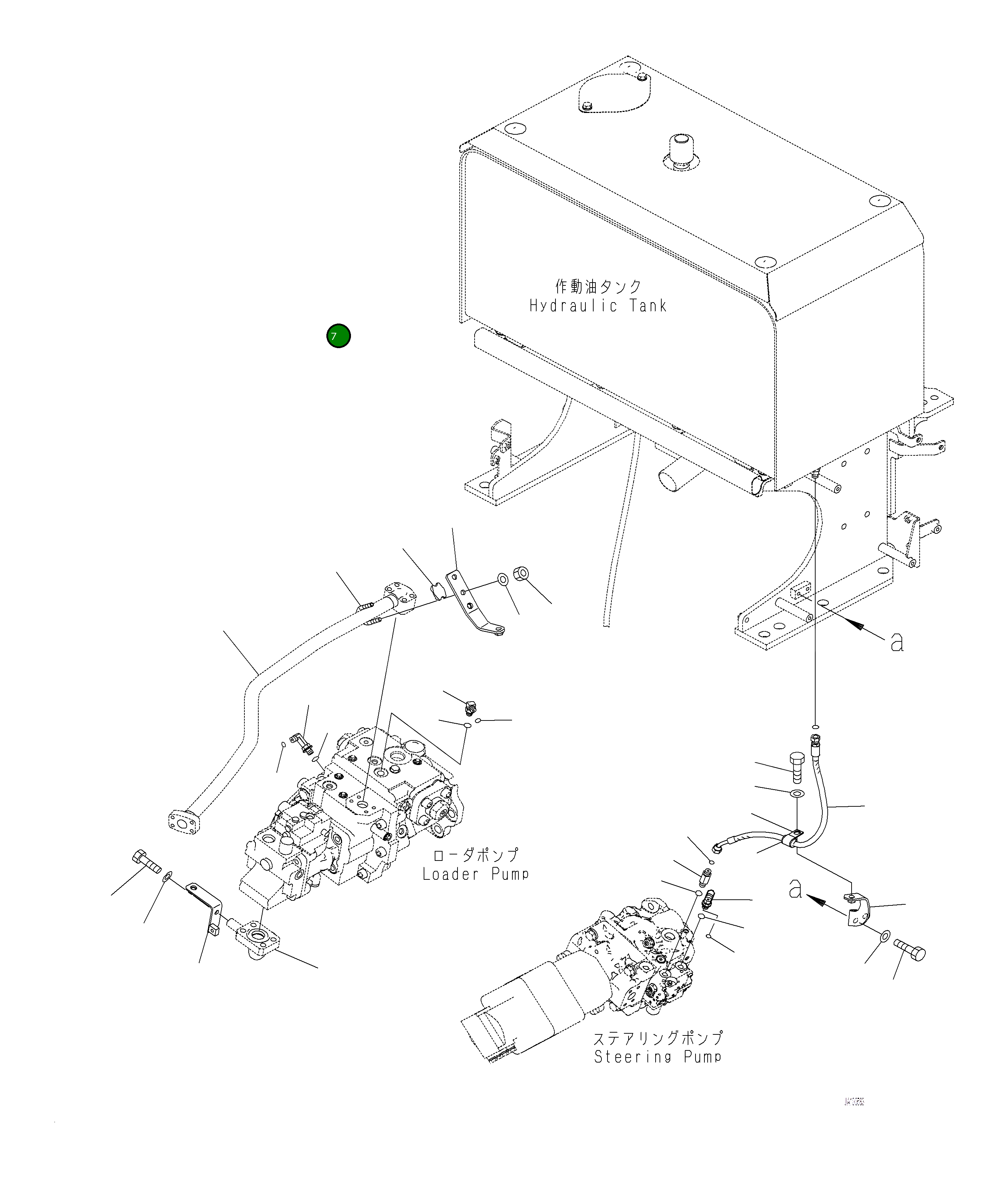 Кронштейн 421-62-68741 Komatsu