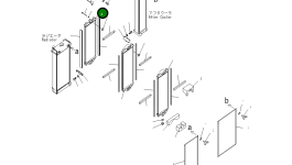 Масляный радиатор 20Y-03-41681 Komatsu