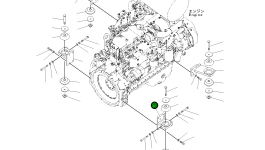 Кронштейн 419-01-48181 Komatsu