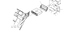 Кронштейн 20K-06-32260 Komatsu