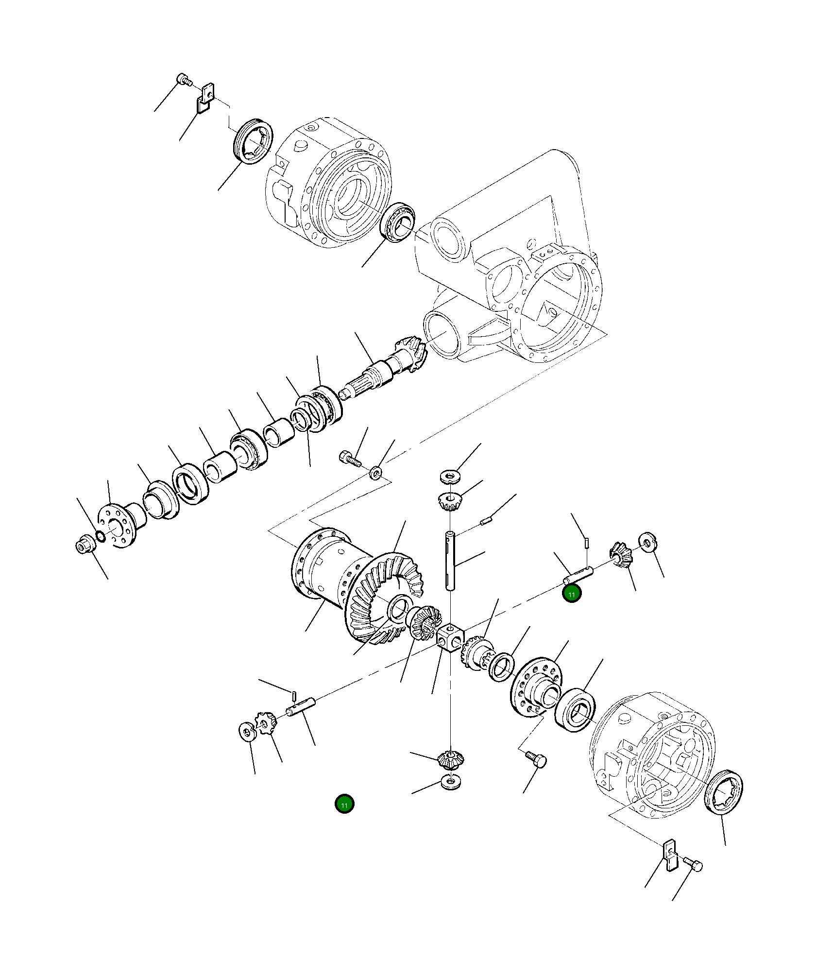Палец 22E-23-11290 Komatsu