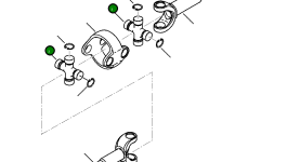 Крестовина CA0046252 Komatsu