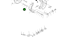 Палец 233-32-21290 Komatsu