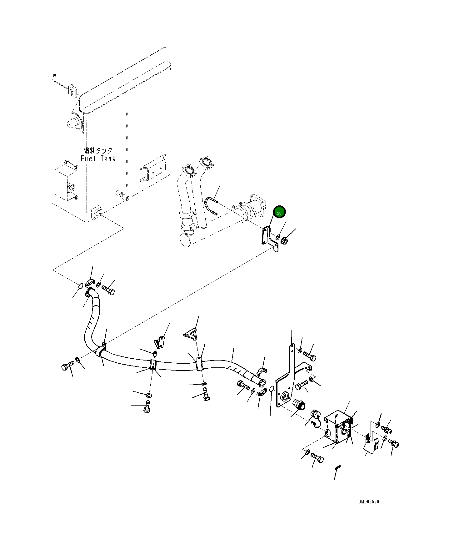 Кронштейн 561-98-88220 Komatsu