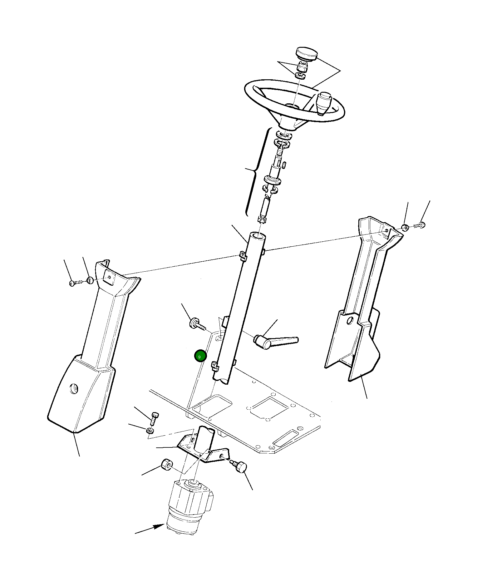 Палец 22E-40-11140 Komatsu