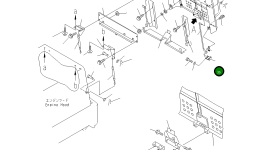 Кронштейн 416-N10-2270 Komatsu