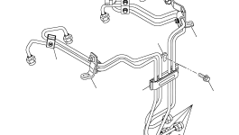 Кронштейн EA504074556 Komatsu