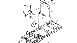 Основное основание 6993-11-1510 Komatsu
