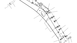 Кронштейн 2A7-62-15150 Komatsu