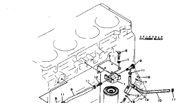 Кронштейн 6124-61-8610 Komatsu