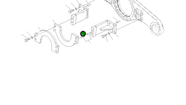 Кронштейн 561-89-82141 Komatsu