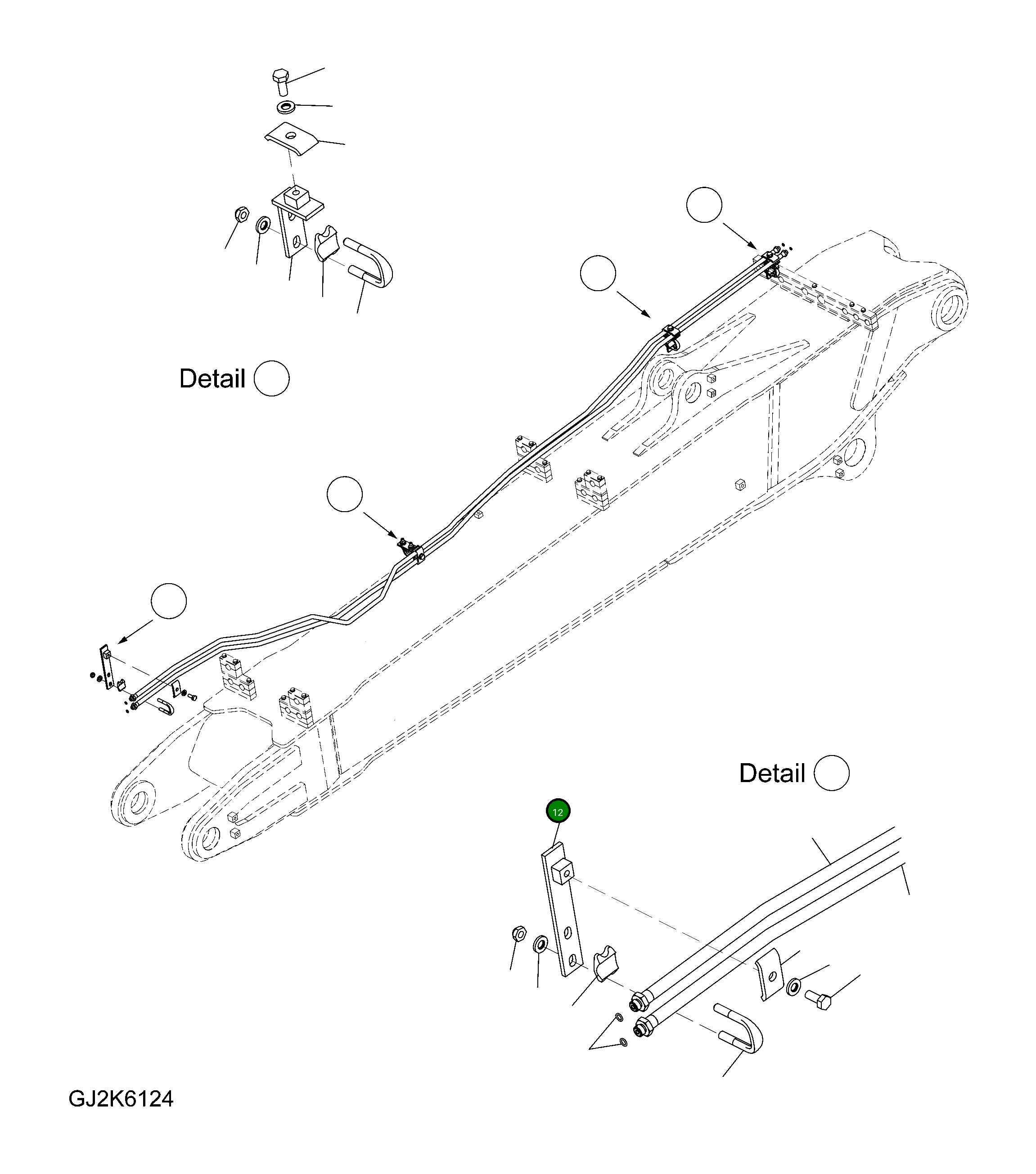 Кронштейн 20K-62-38530 Komatsu