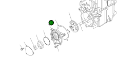 Корпус масляного насоса, в сборе HD15111ZA0000 Komatsu