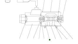 Корпус UC1808088259 Komatsu