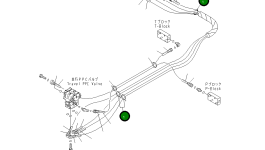 Клипса 08036-20536 Komatsu