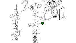 Кронштейн 207-01-58251 Komatsu
