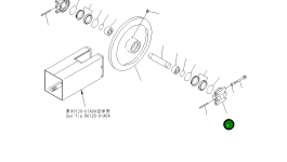 Опора 13S-30-16420 Komatsu