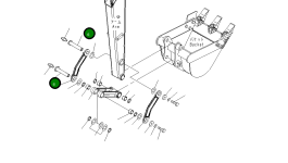 Палец 22K-70-21621 Komatsu