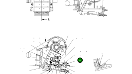 Кронштейн KHJC-61104-1 Komatsu