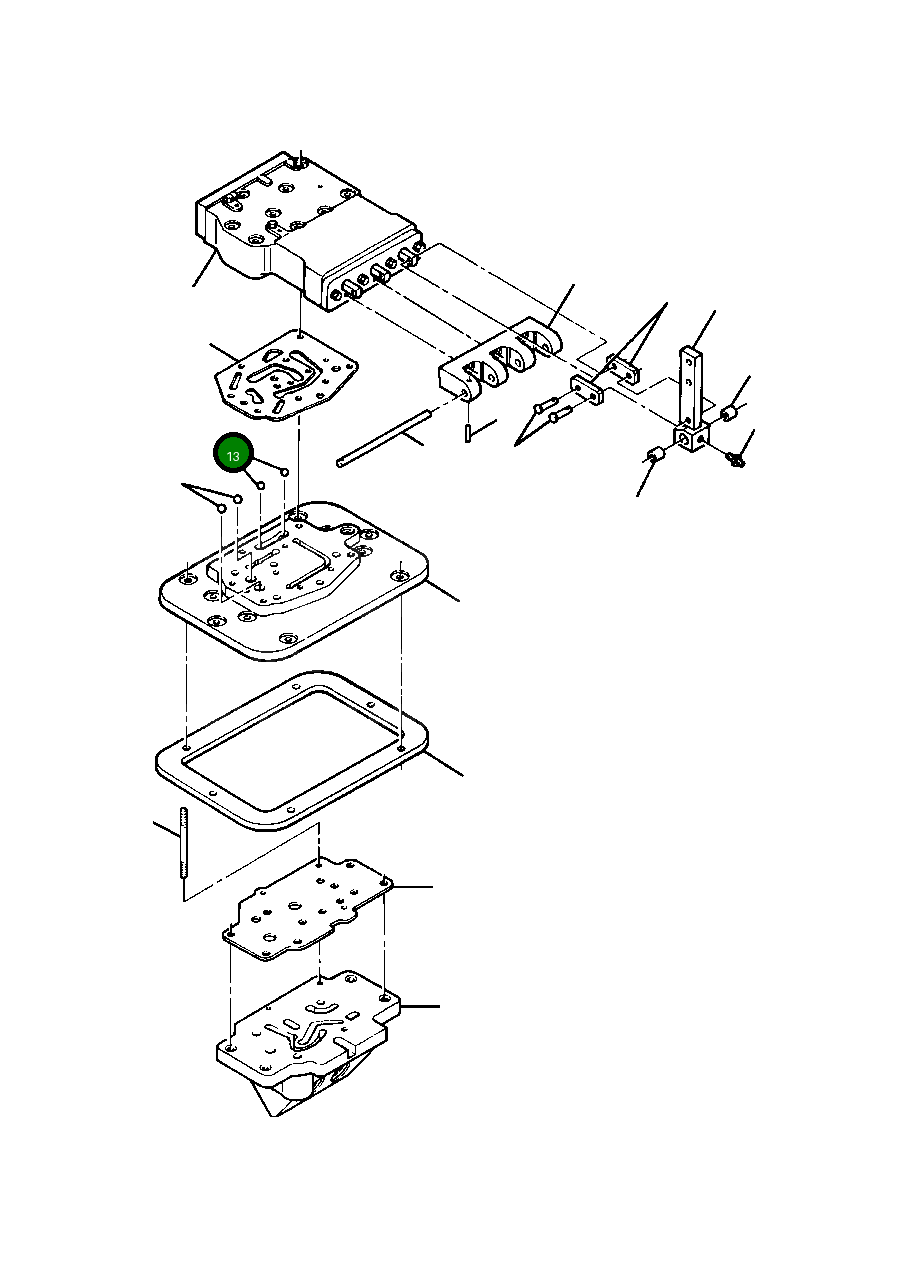Малый шарик (диаметр 17/32) 17 017 R1 Komatsu