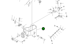 Кронштейн 114-43-51690 Komatsu