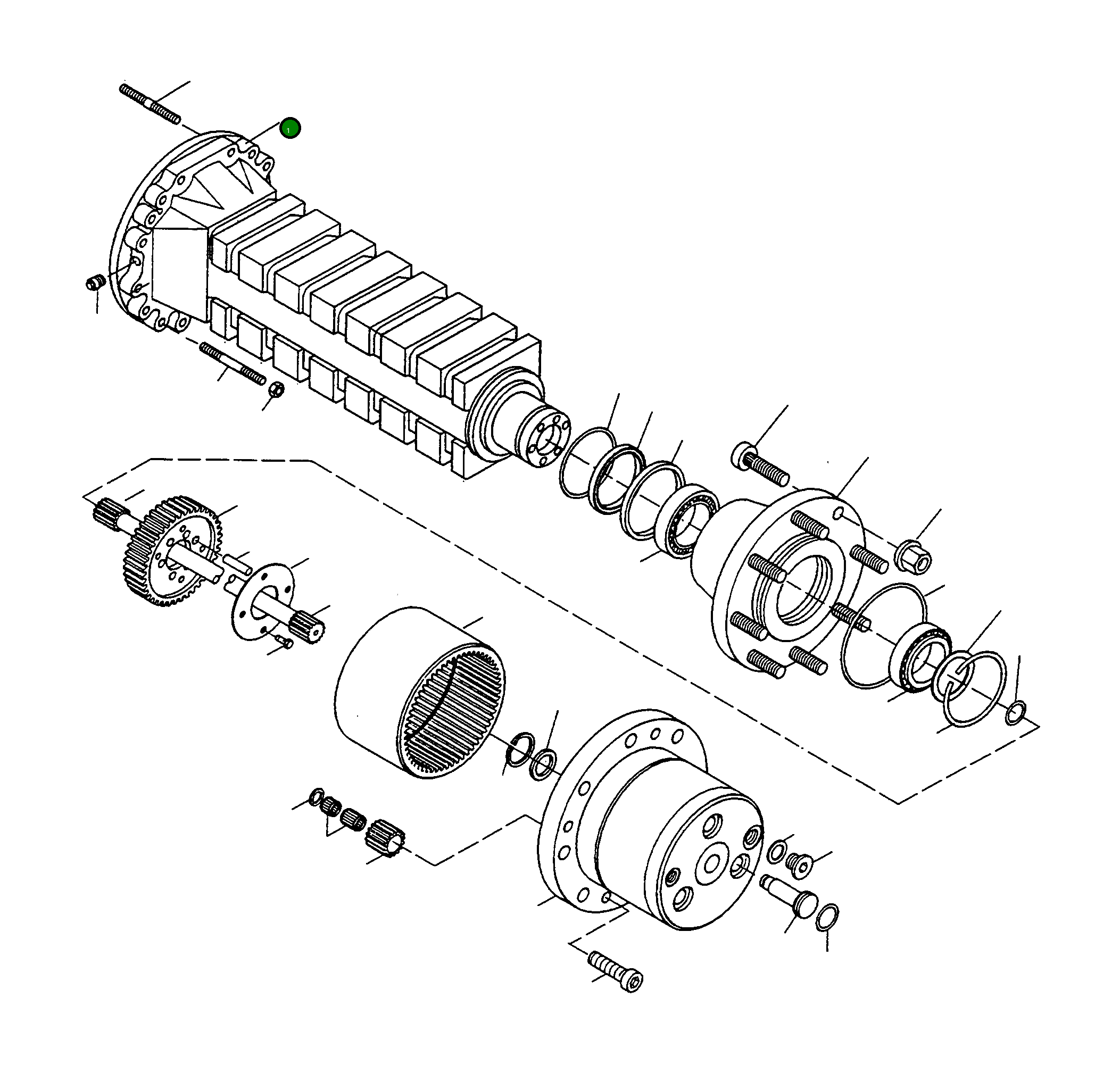 Корпус 4919922M1 Komatsu